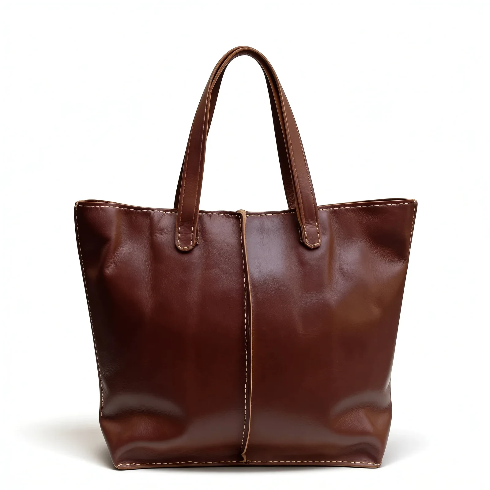 Medina Market Tote · Cognac
