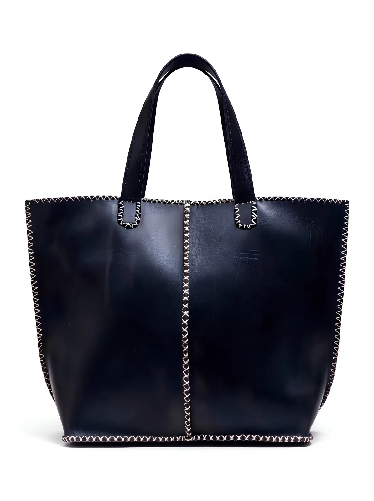 Medina Zigzag Tote · Noir